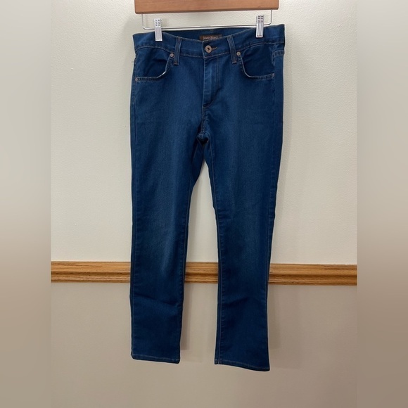 James Jeans Riley Straight Leg Bootcut Dark Wash Jeans Size 28 - Picture 2 of 8